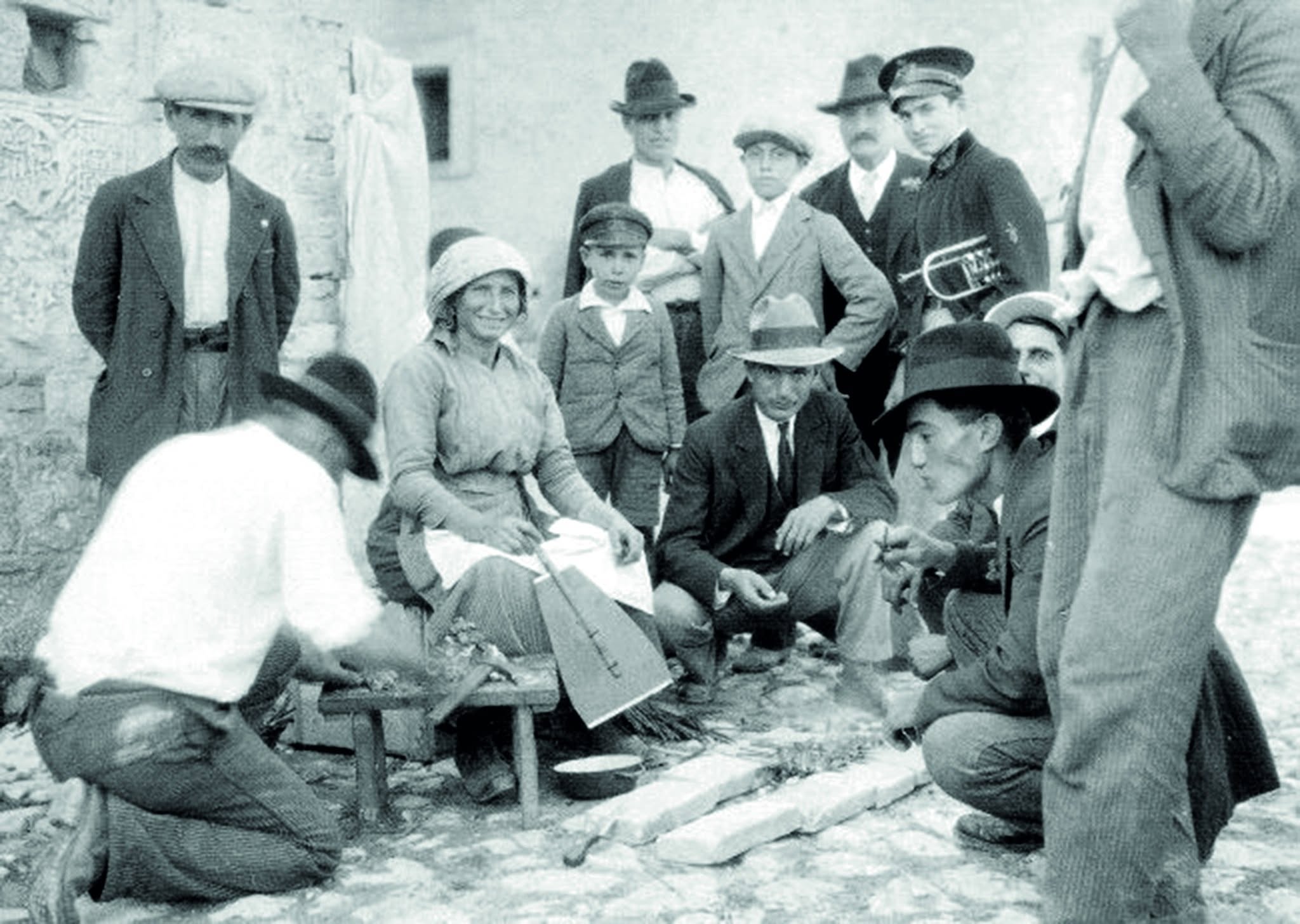 Foto storica della comunità